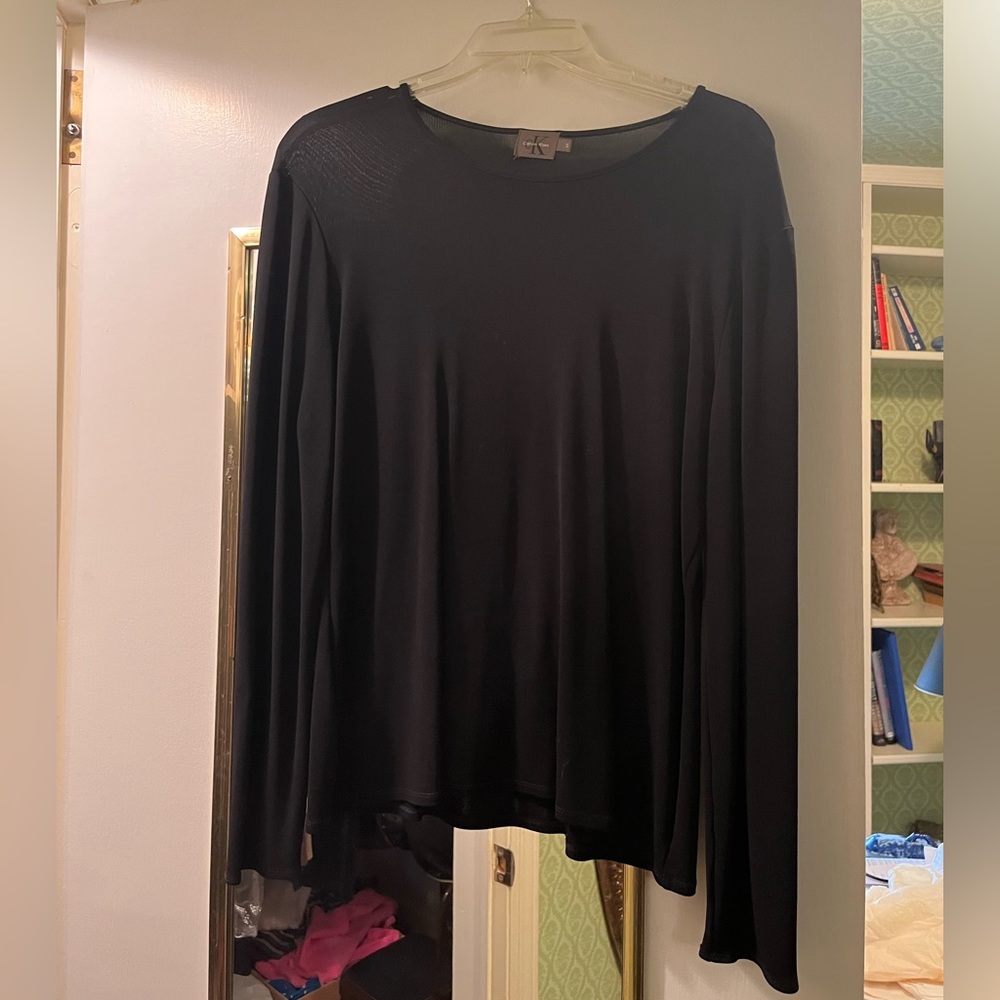 Calvin Klein black long sleeve